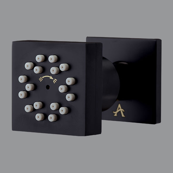 Matt Black 2-Function Brass Body Jet – Aquant India